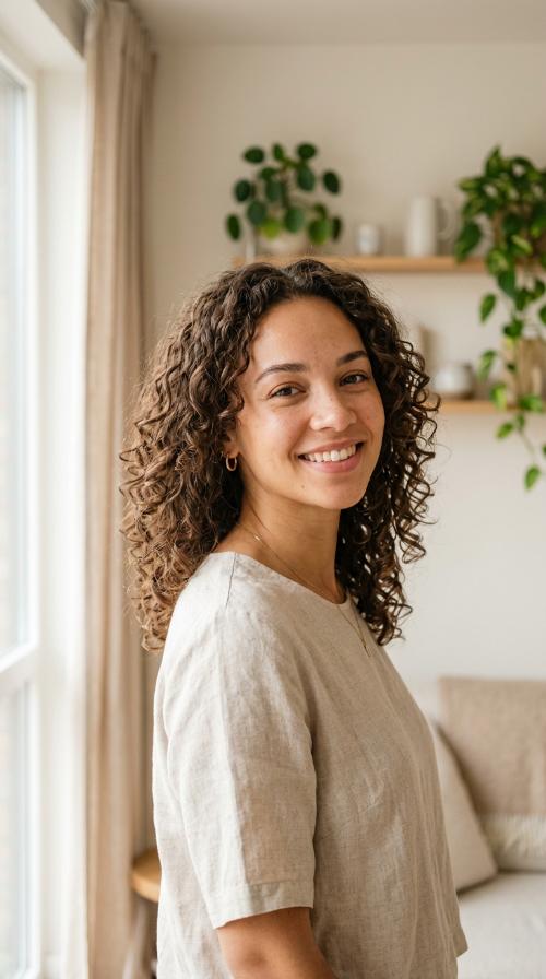 Tapered Shoulder-Length Layers