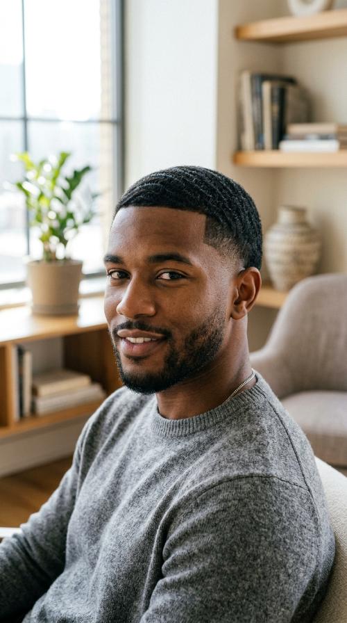 Tapered V-Cut with Waves