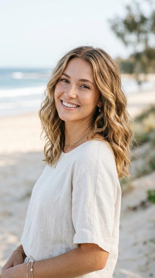 Textured Beach Waves
