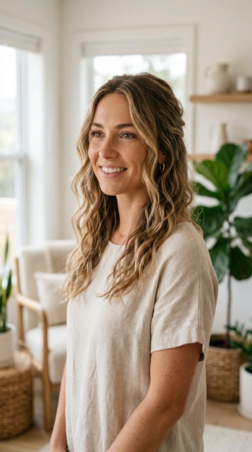 Textured Beach Waves