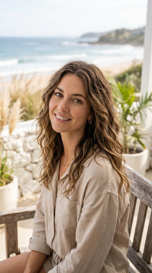 Textured Beachy Waves