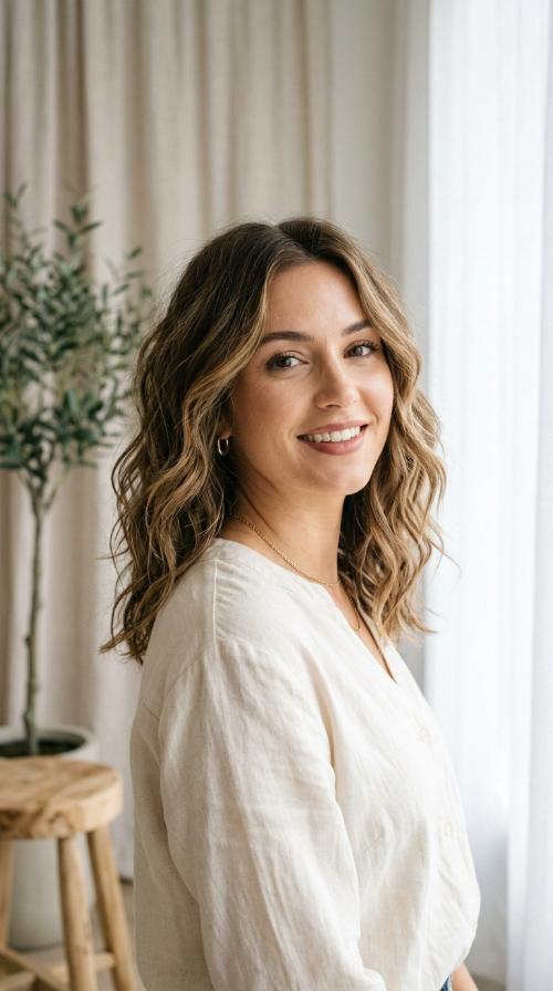 Textured Beachy Waves