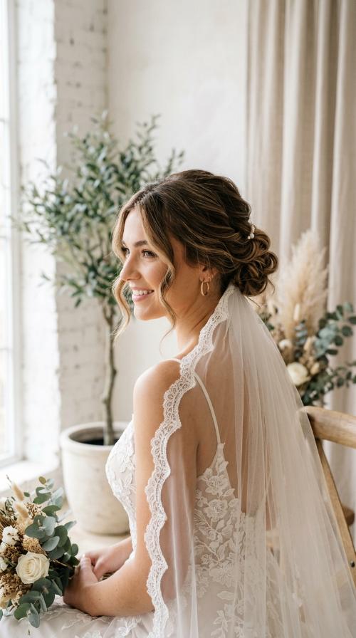 Textured Boho Bun