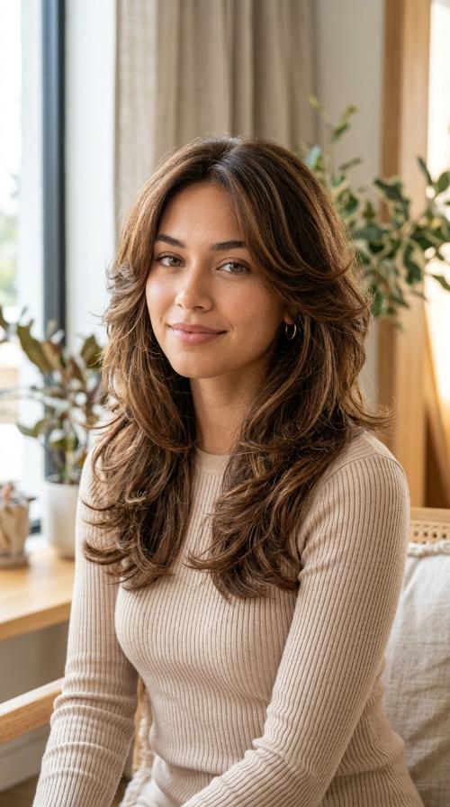 Textured Butterfly Cut