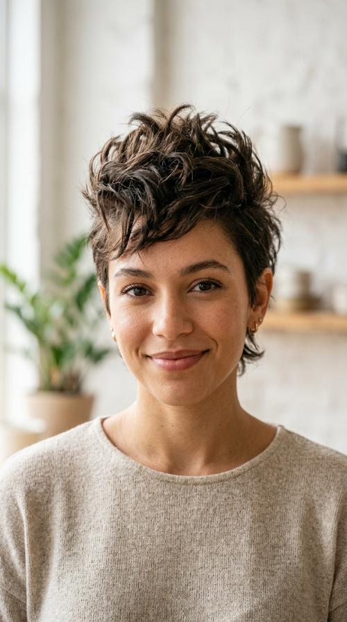 Textured Faux Hawk