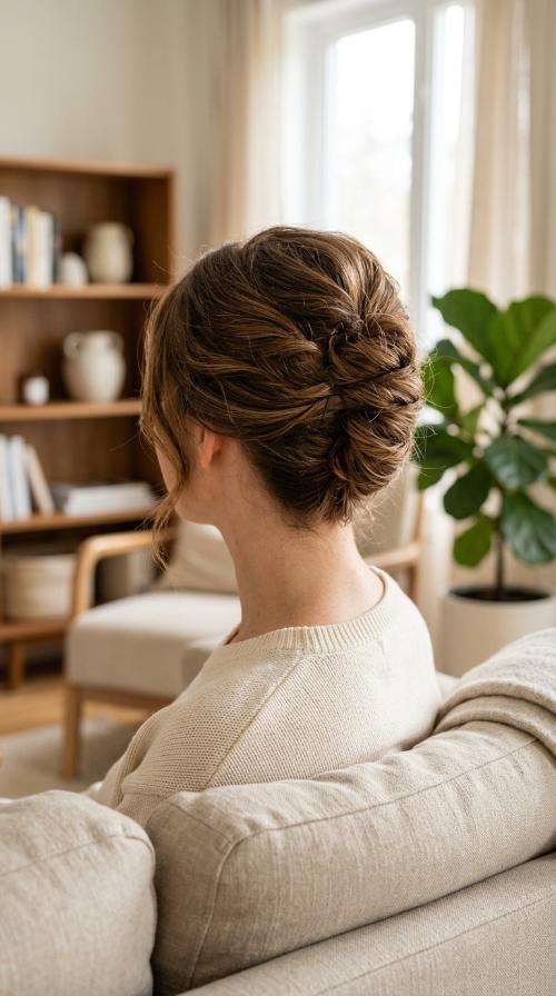 Textured French Twist