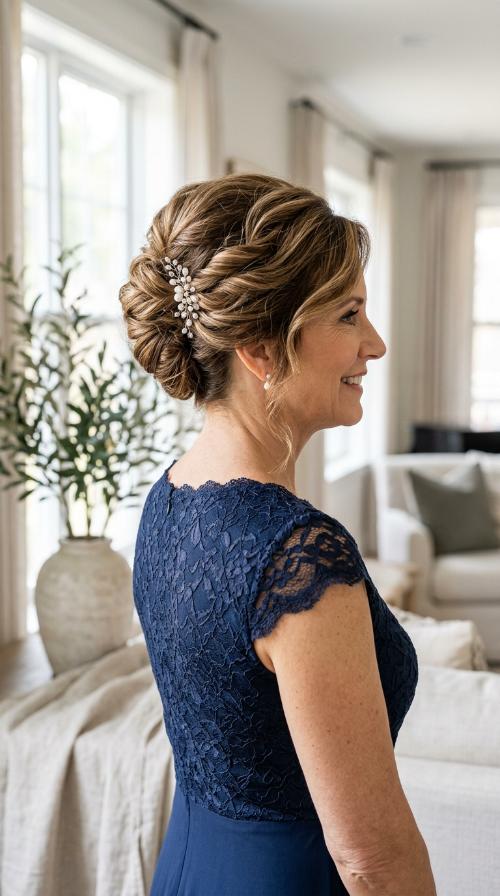 Textured French Twist