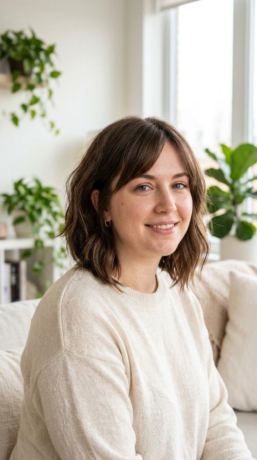 Textured Inverted Bob