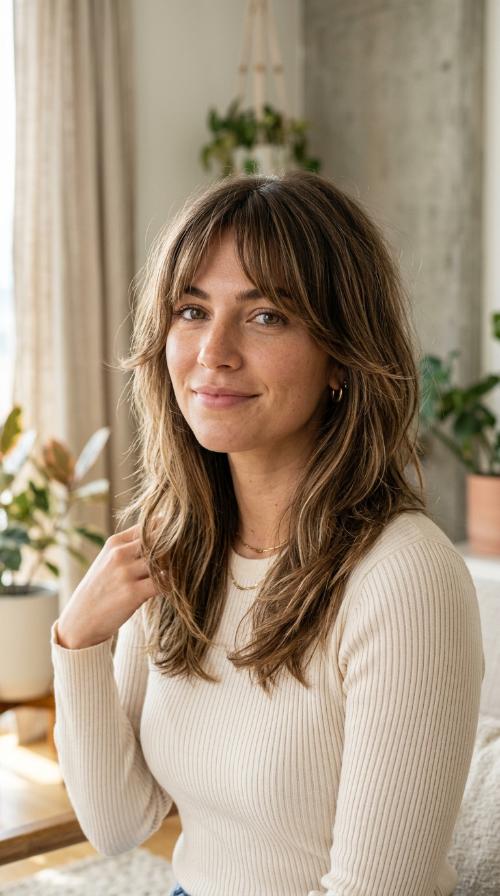 Textured Layers with Bottleneck Bangs