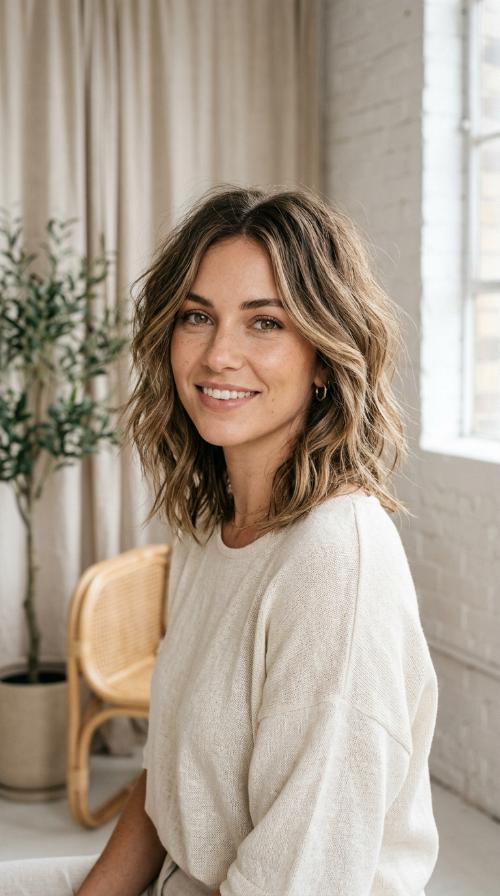 Textured Lob with Internal Layers