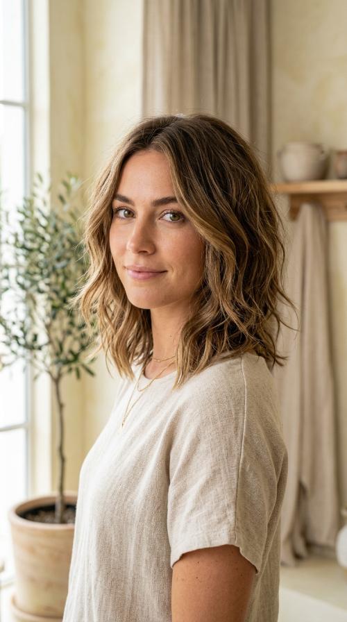 Textured Lob with Soft Tapering