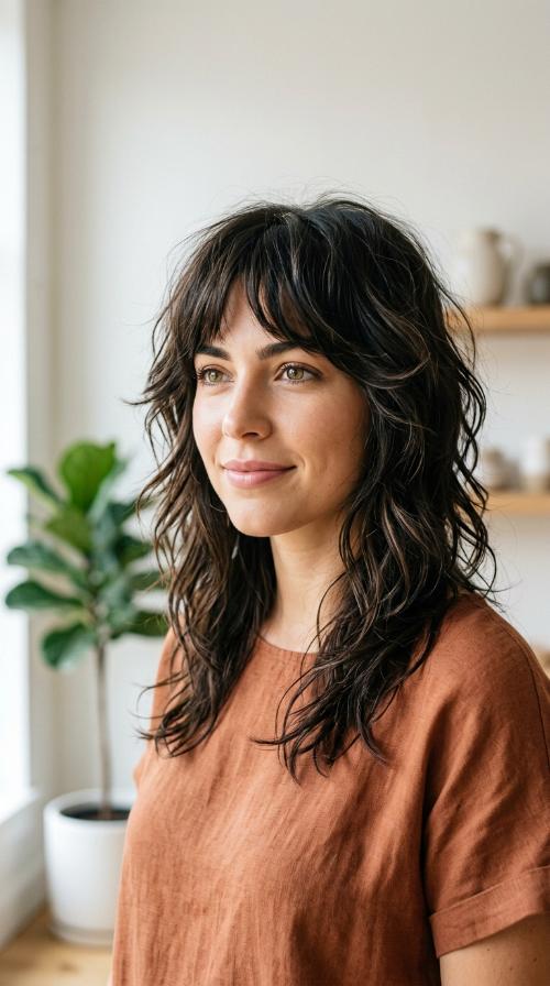 Textured Mid-Length Shag