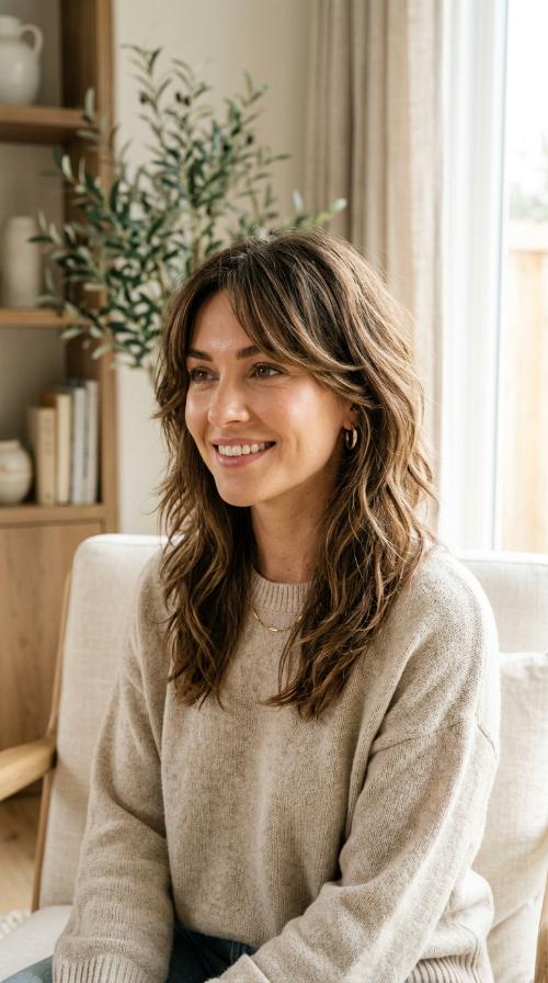 Textured Mid-Length Shag