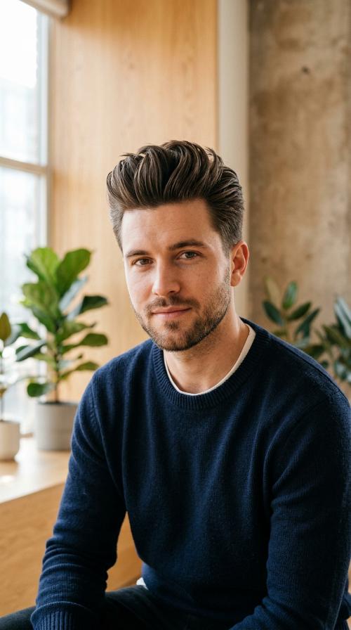 Textured Pompadour