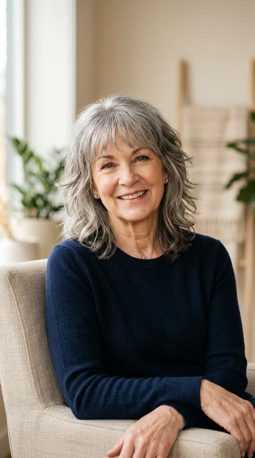 Textured Shag with Soft Fringe