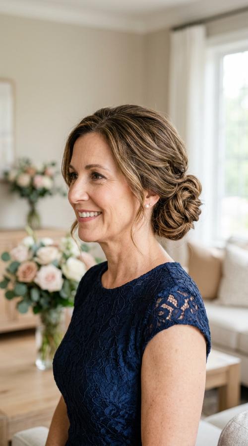 Textured Side Bun
