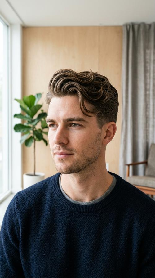 Textured Side Part