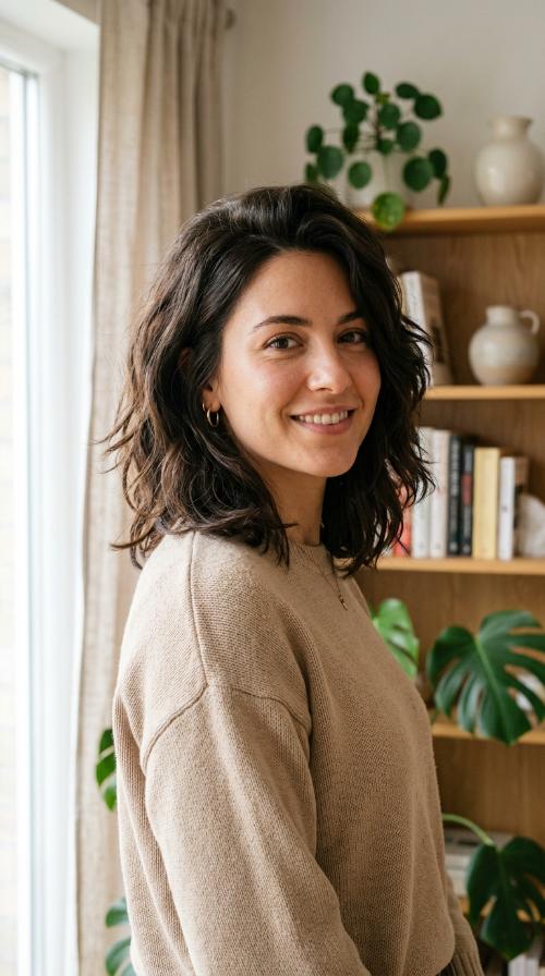Texturized Shoulder-Length Lob