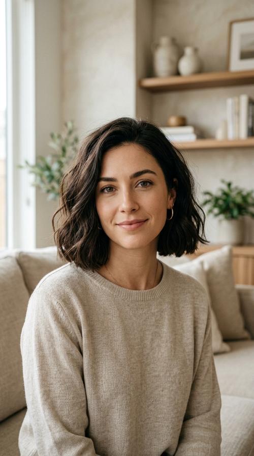 The Blunt Collarbone Bob