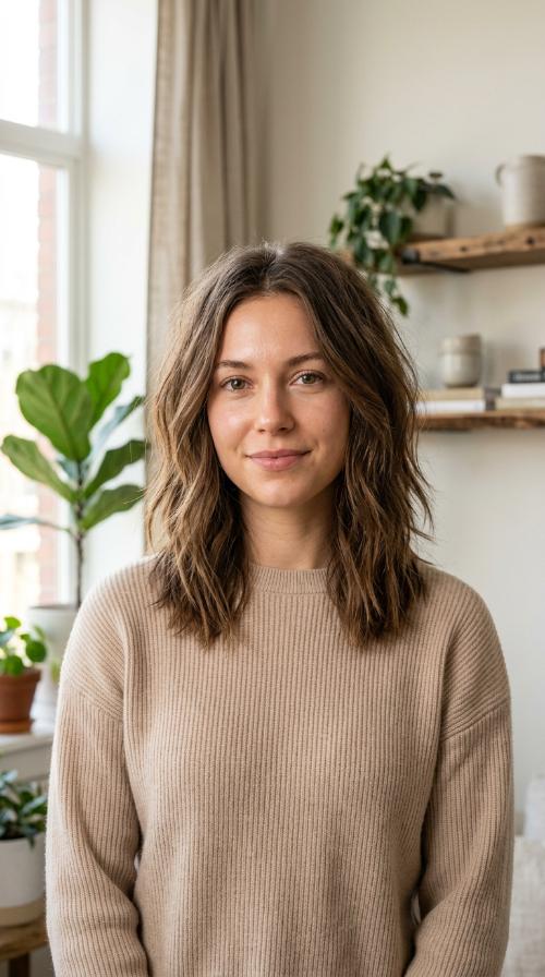 The Blunt-End Choppy Cut