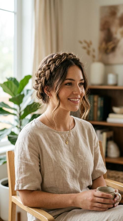 The Braided Crown Halo