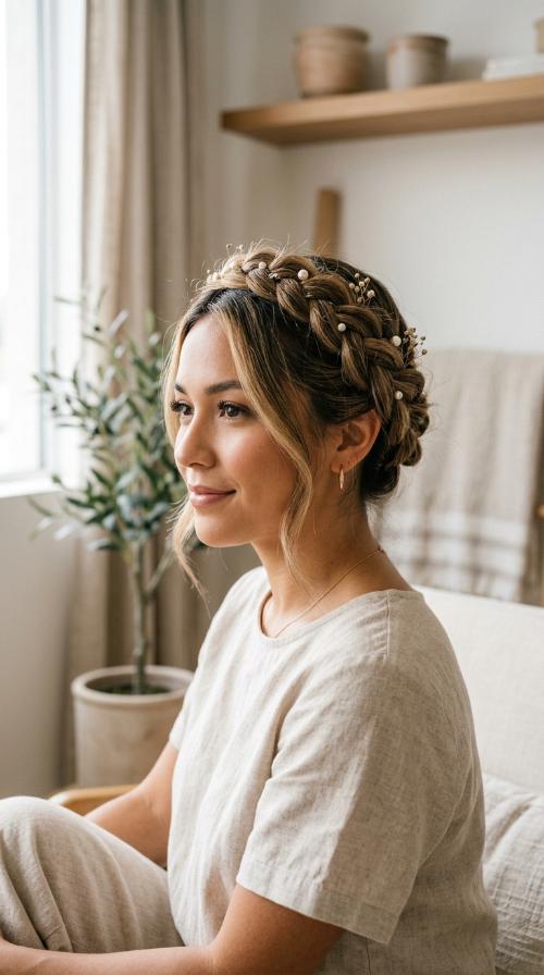 The Braided Crown Halo