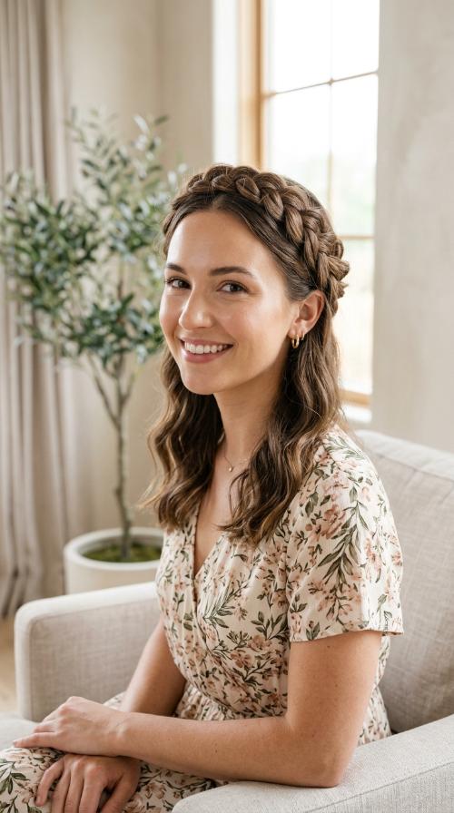 The Braided Crown Halo