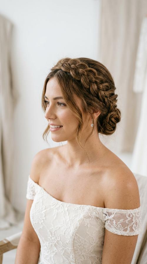 The Braided Halo Crown