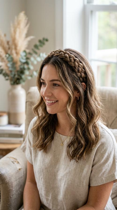 The Braided Headband Detail