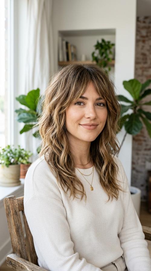 The Bronde Balayage Shag