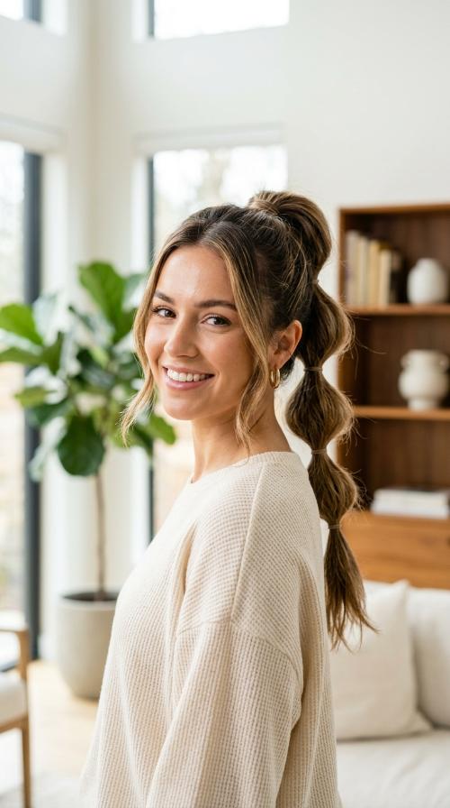 The Bubble Ponytail