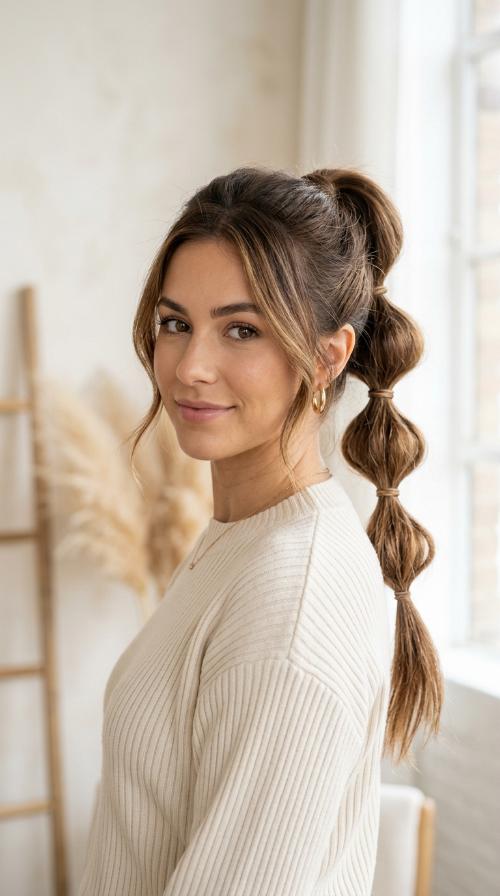 The Bubble Ponytail