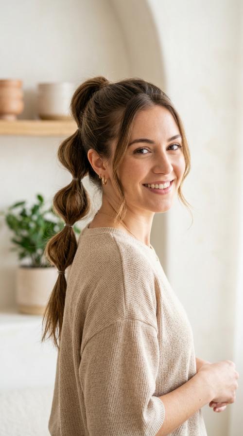 The Bubble Ponytail