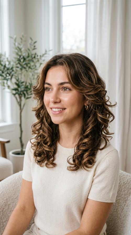 The Butterfly Cut Curl