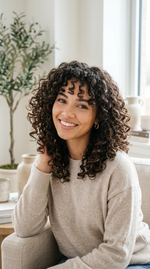 The Butterfly Cut for Curls