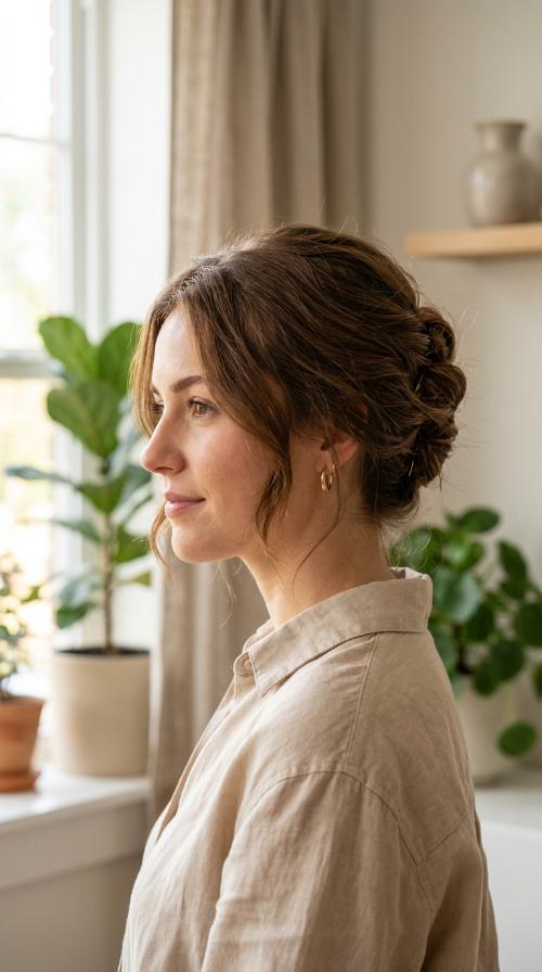 The Casual French Twist