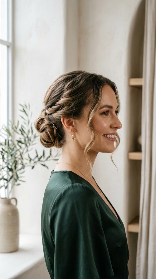 The Chignon with a Modern Twist