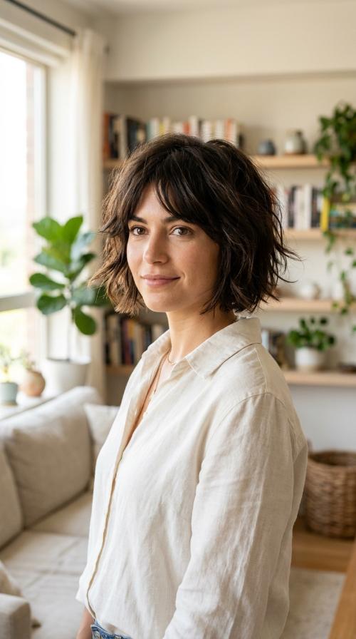 The Choppy French Bob
