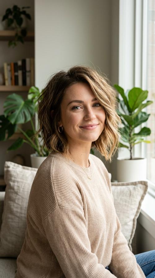 The Choppy Inverted Bob