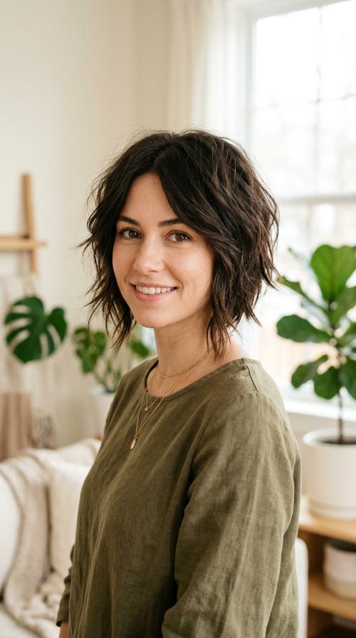 The Choppy Inverted Bob