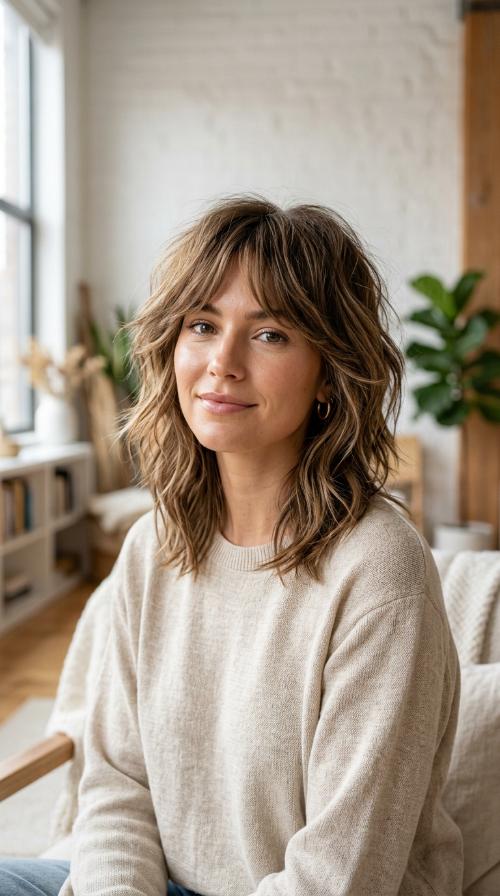 The Choppy Shag Bob