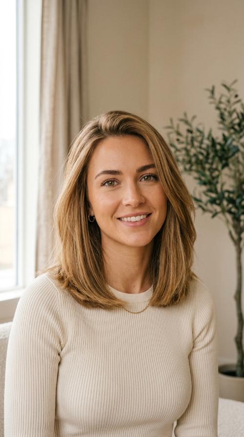 The Classic Blunt Cut Lob