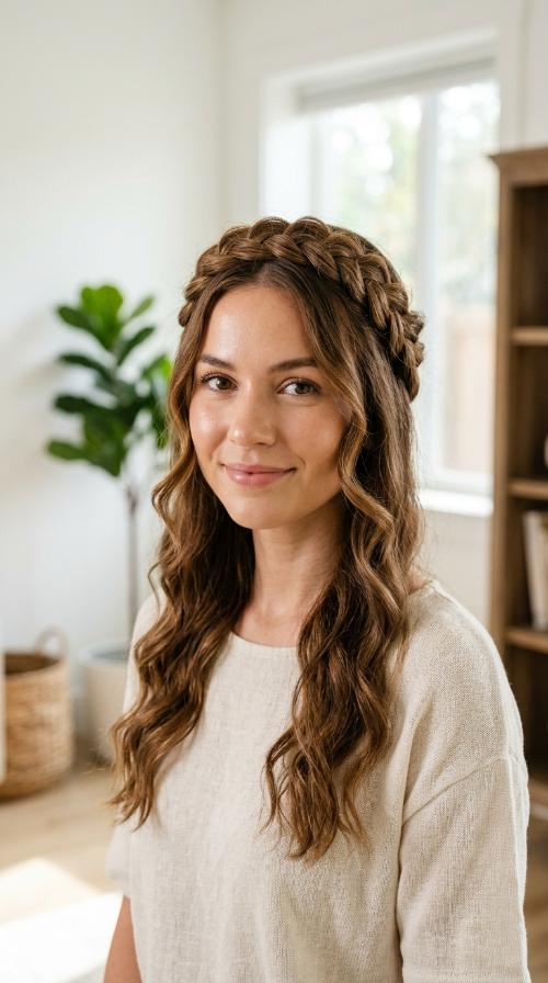 The Classic Braided Crown
