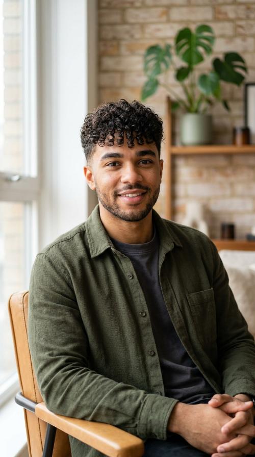 The Classic Curly Fringe