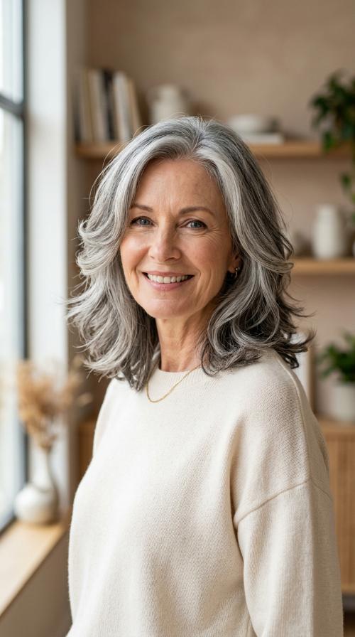 The Classic Feathered Lob