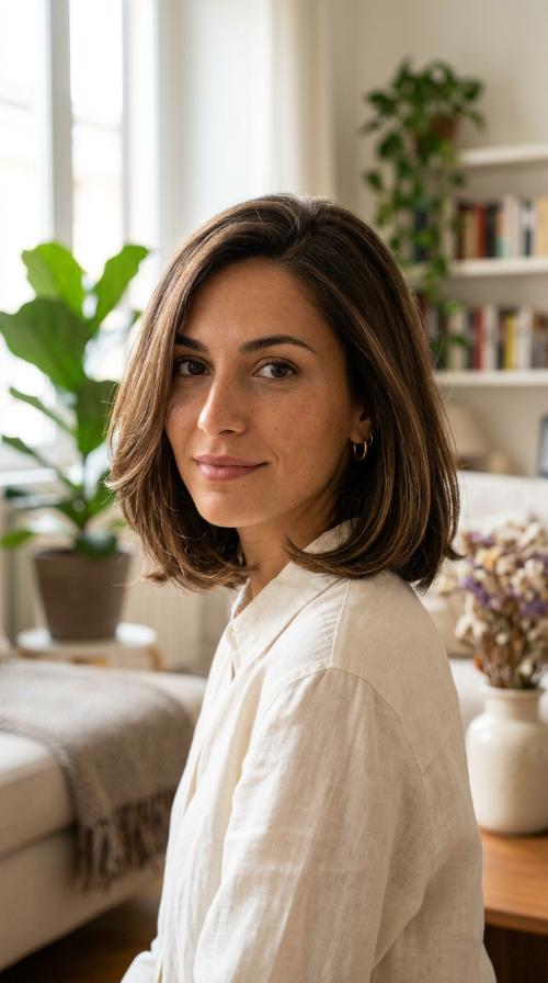 The Classic Italian Bob