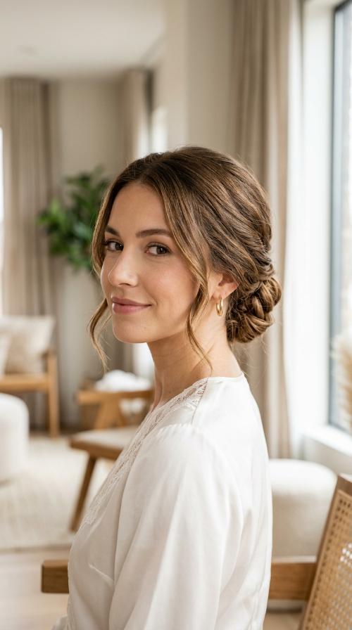 The Classic Low Chignon