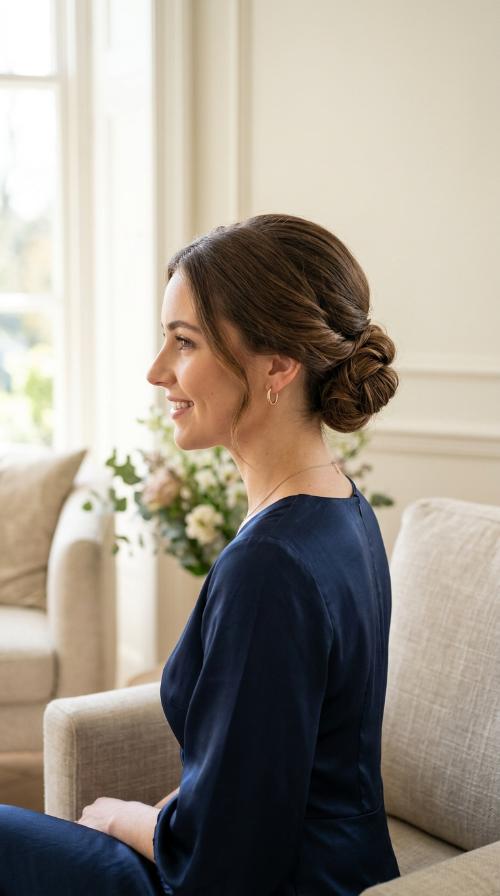 The Classic Low Chignon