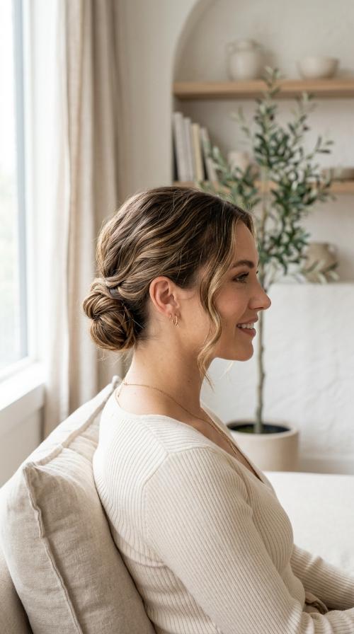 The Classic Low Chignon