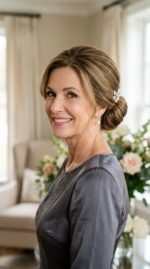 The Classic Low Chignon